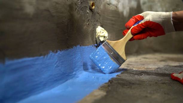Commercial Waterproofing project at a Stapleton, AL business property by SJ Waterproofing Pros
